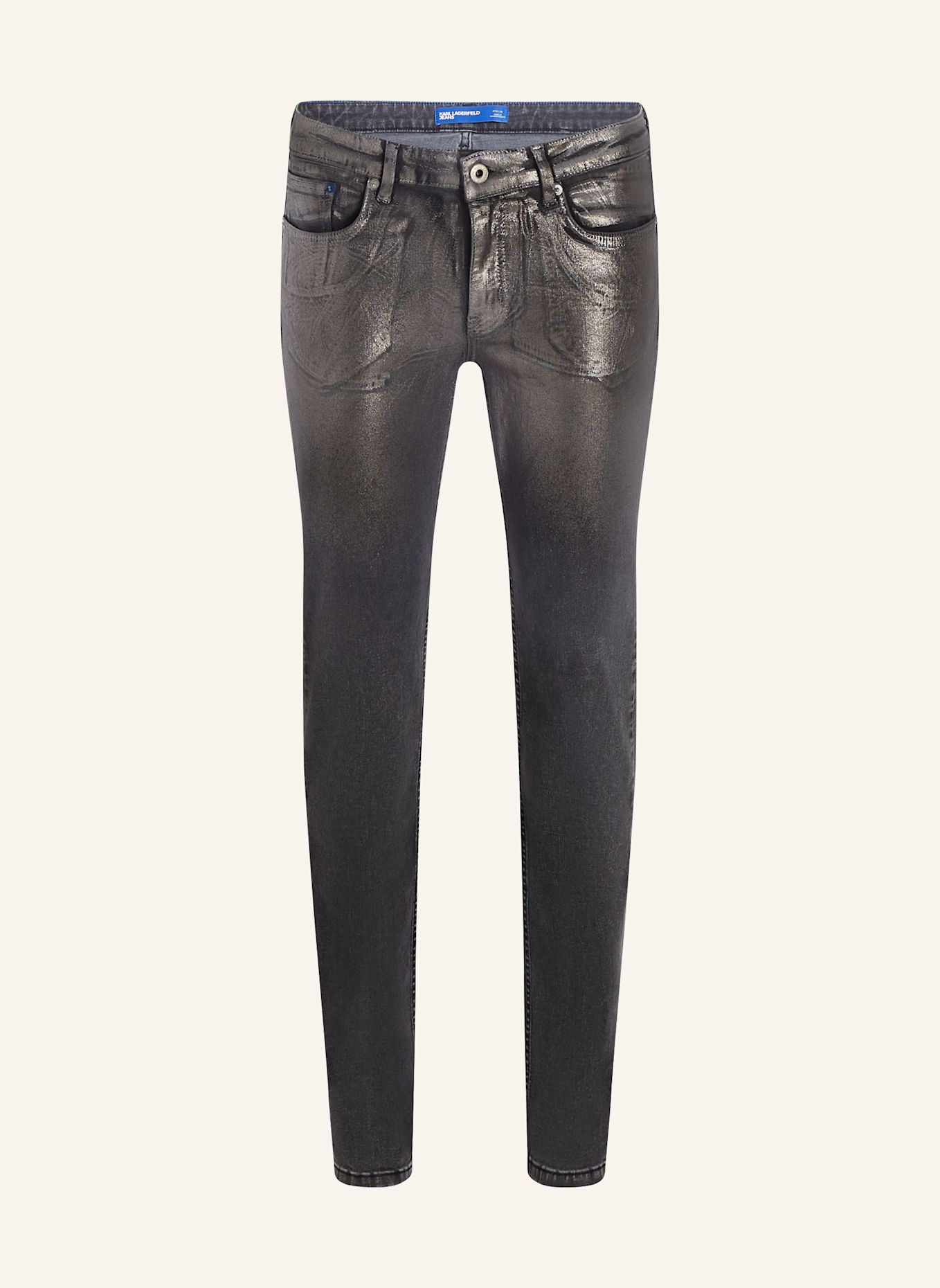 

Облегающие джинсы Karl Lagerfeld Jeans, черный