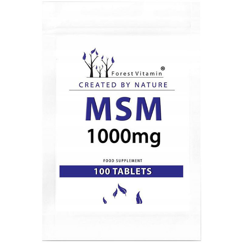

Биологически активная добавка Лесной витамин МСМ 1000мг, 100 таб Forest Vitamin