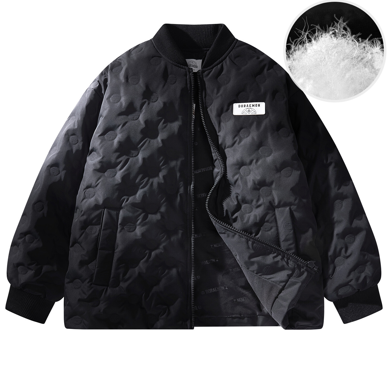 

Пуховик унисекс Doraemon, Бежевый