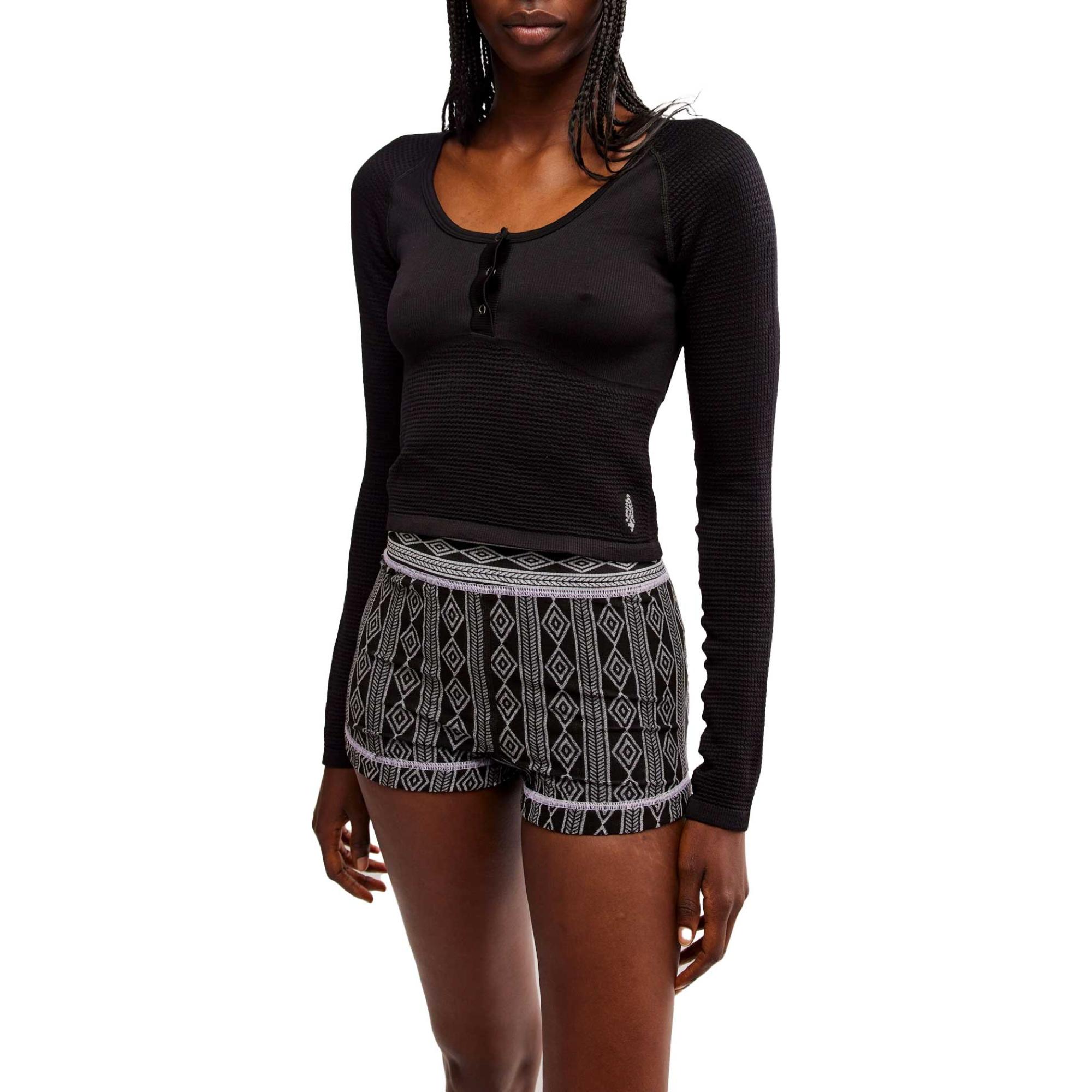 

Женская футболка с длинными рукавами Bail Out Layer Free People, Black, Черный, Женская футболка с длинными рукавами Bail Out Layer Free People, Black