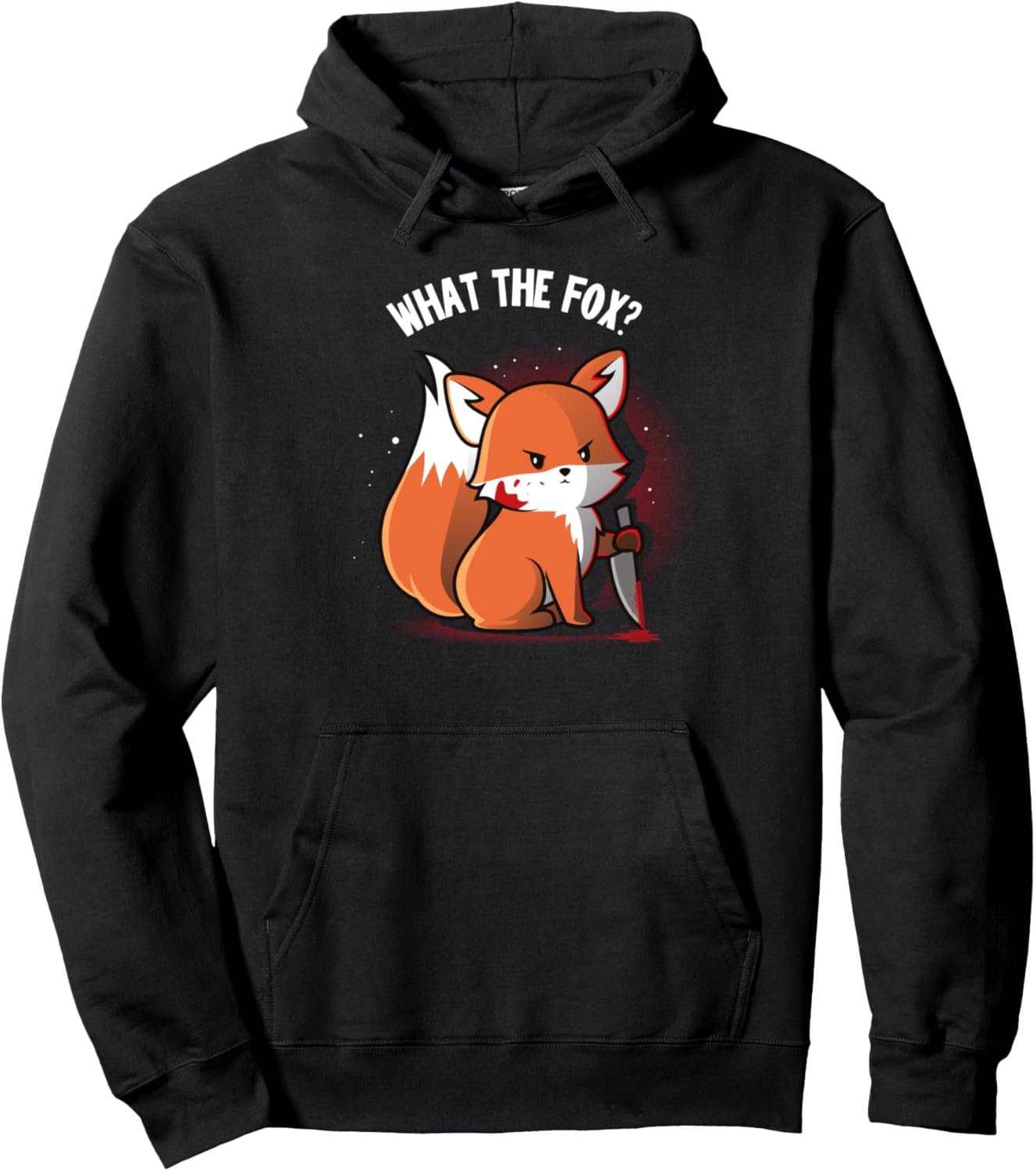 

Толстовка What The Fox 99 Gifts Fox, черный