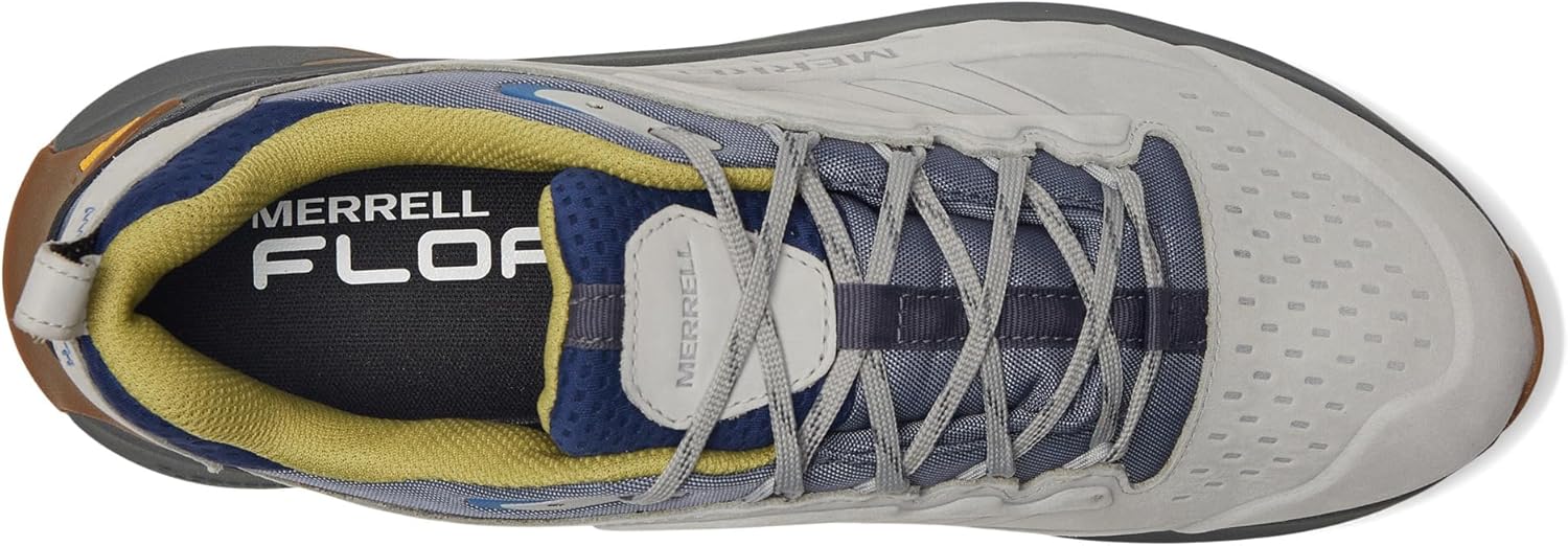 Мужские водонепроницаемые кожаные кроссовки Merrell Moab Speed 2, Pigeon — фото 2