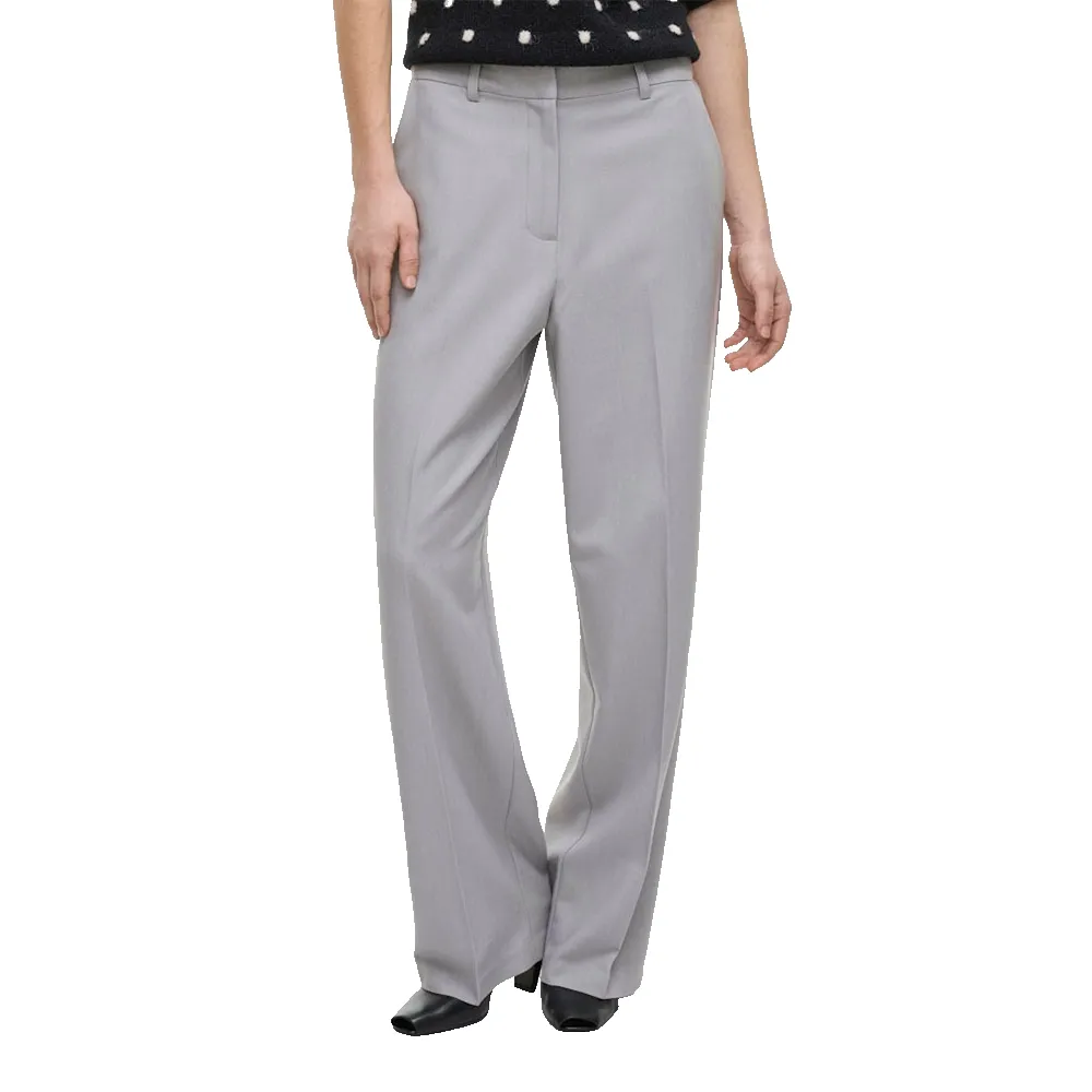 

Брюки с высокой талией Vila Siffe Straight Fit, серый