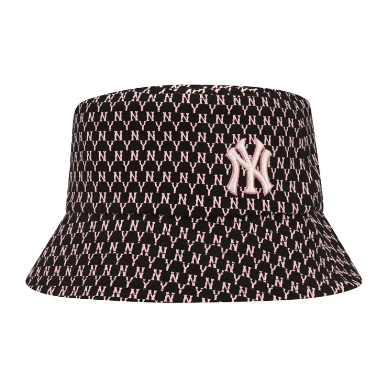 

MLB Хлопковая панама унисекс черная розовая, Black Pink