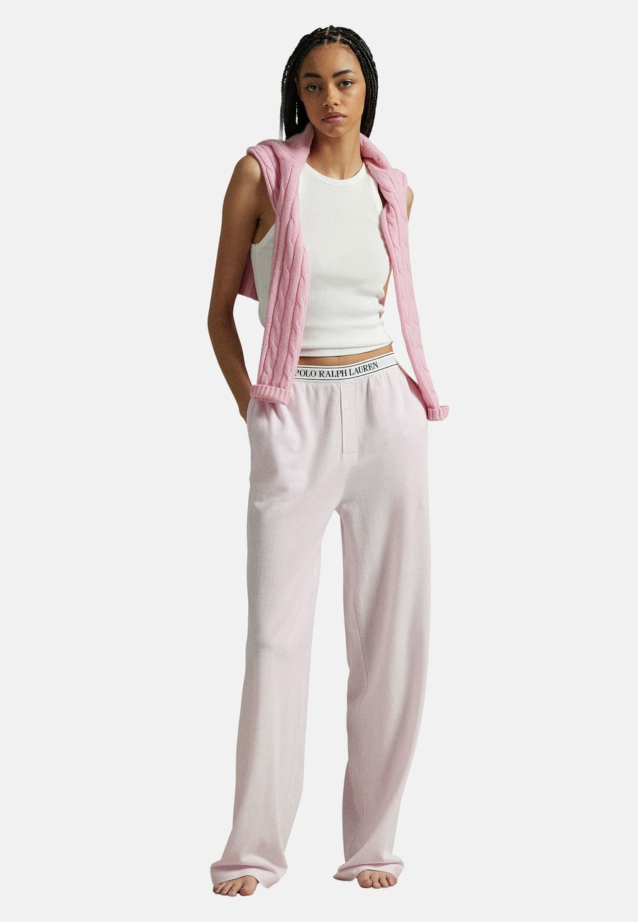 Пижамные брюки Polo Ralph Lauren OXFORD , Pink Lady/Light Pink — фото 2