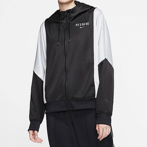 Куртка спортивная с принтом логотипа куртка с капюшоном белая белая Nike, белый — фото 4