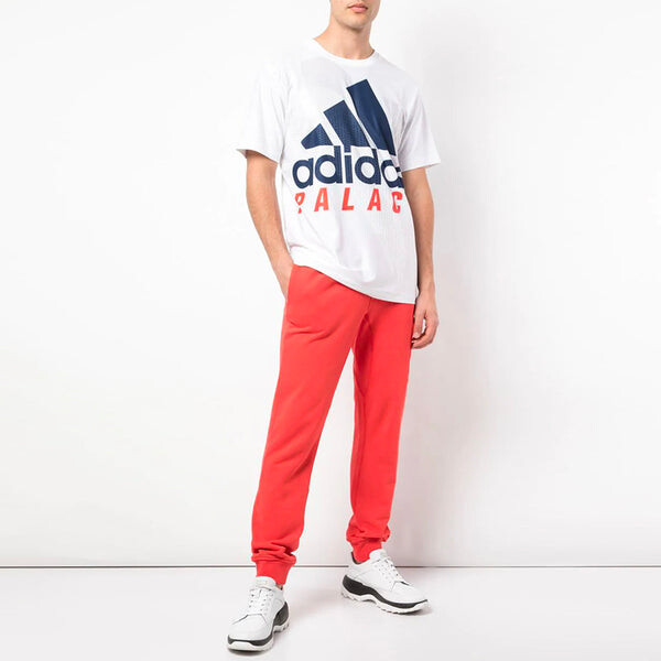 Футболка x palace crossover свободные алфавит короткий рукав унисекс Adidas, белый — фото 2