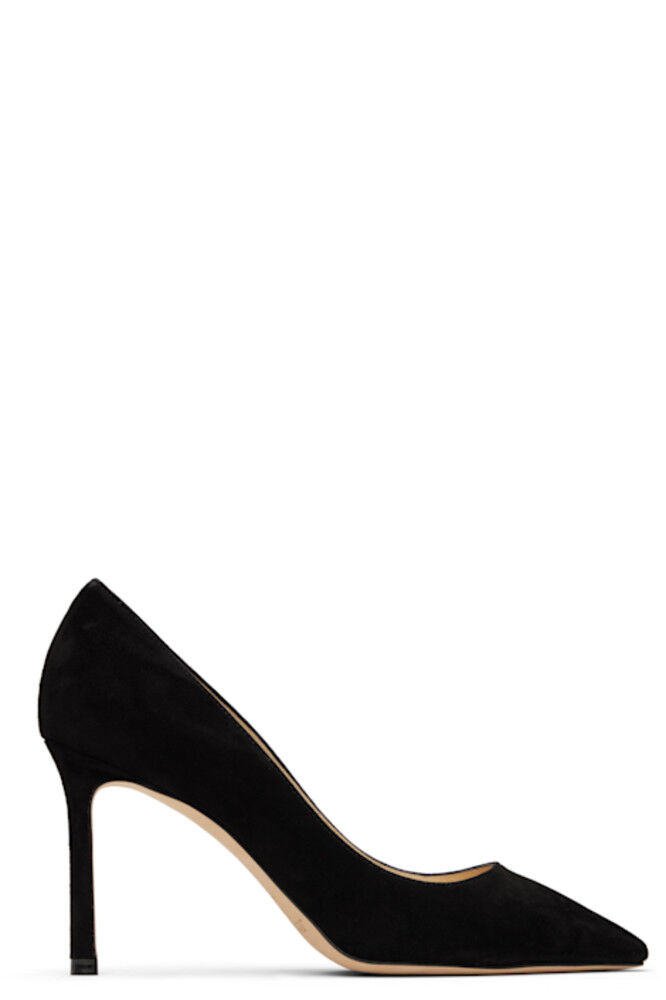 Черные туфли Romy 85 на каблуках Jimmy Choo