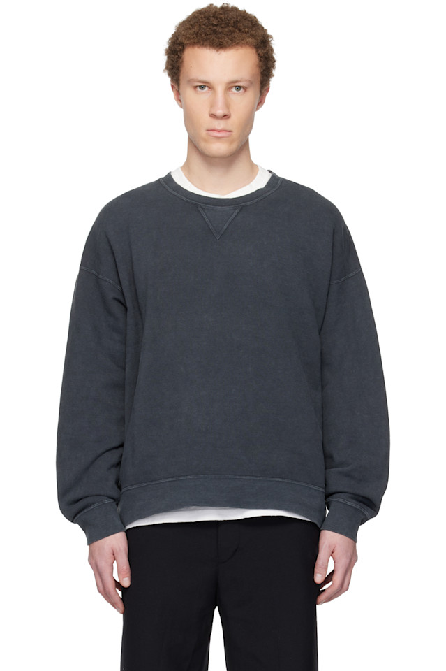 

Толстовка Jumbo sb l/s dmgd Visvim, черный