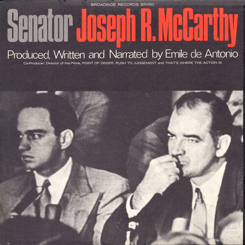 

CD диск McCarthy, Joseph: Senator Joseph R. McCarthy