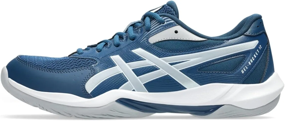 Кроссовки ASICS Gel-Rocket 12 мужские, Mako Blue Piedmont Grey