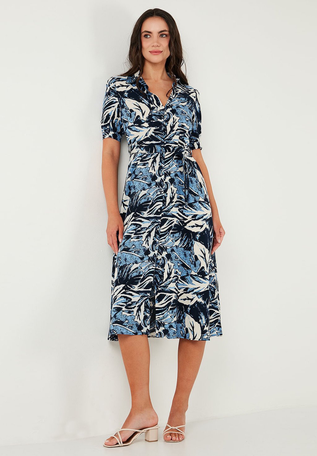 

Платье-рубашка REGULAR FIT LELA, цвет Mottled Blue