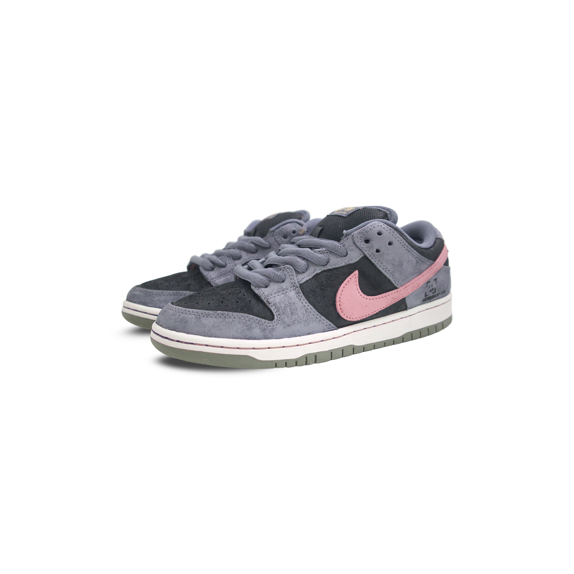 Dunk SB Wild Season Code Abrasion Resistant Low top Skateboard Shoes Unisex Nike, серый — фото 4