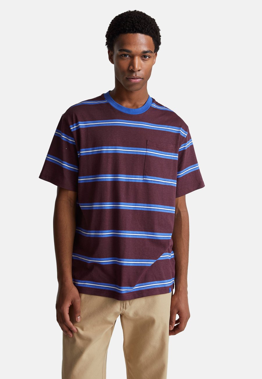 

Футболка United Colors of Benetton STRIPED, Violet/Dark Purple