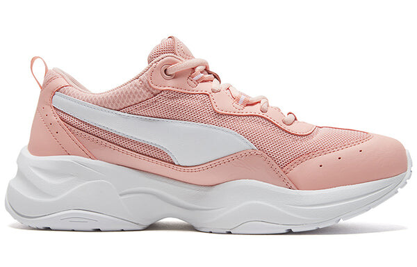 Кроссовки cilia patent casual sports shoe pink Puma, розовый — фото 2