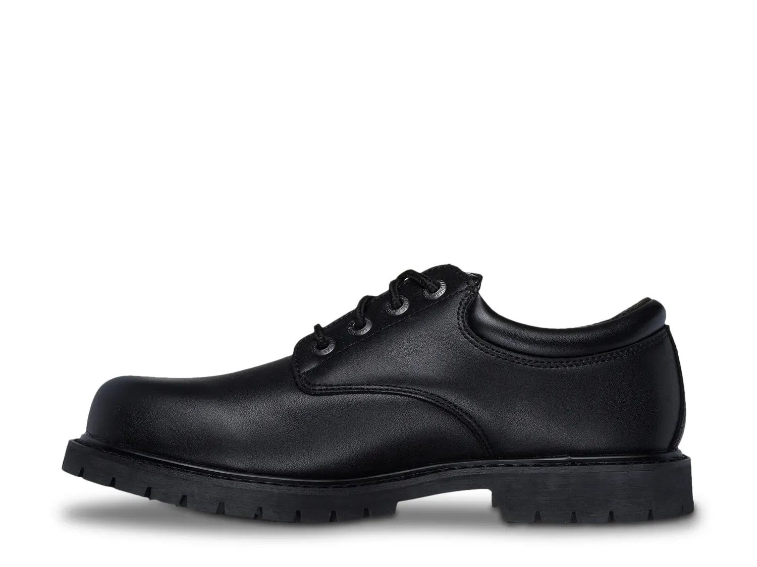 Skechers Cottonwood Cantix Work Oxford — мужские, черные — фото 2