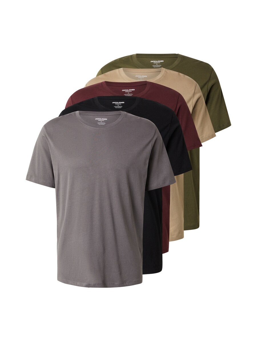 

Футболка JACK & JONES JACK & JONES JJEORGANIC, Beige/Grey/Khaki/Burgundy/Black