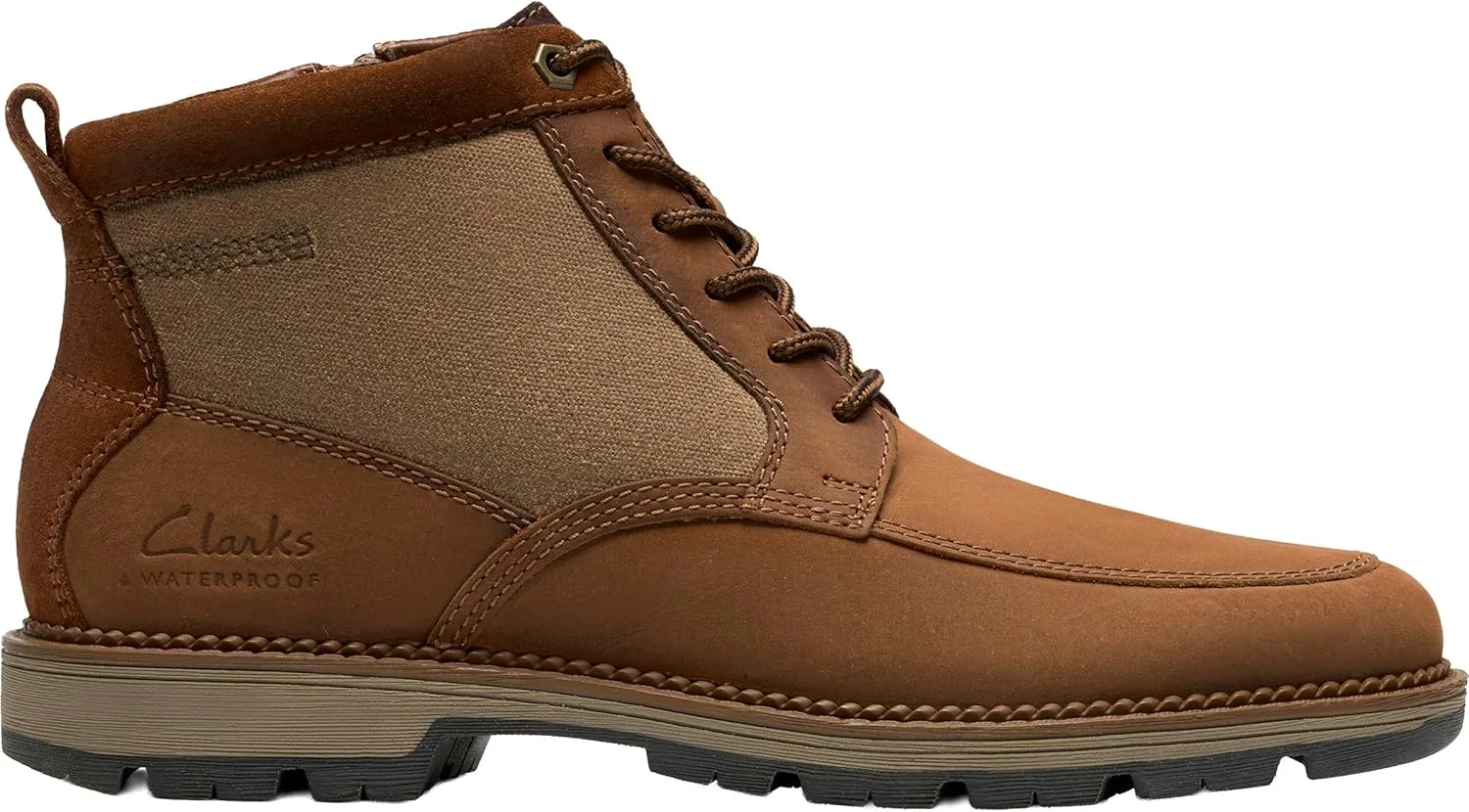 Мужские ботинки Clarks Maplewalk Rise, темно-коричневый — фото 4