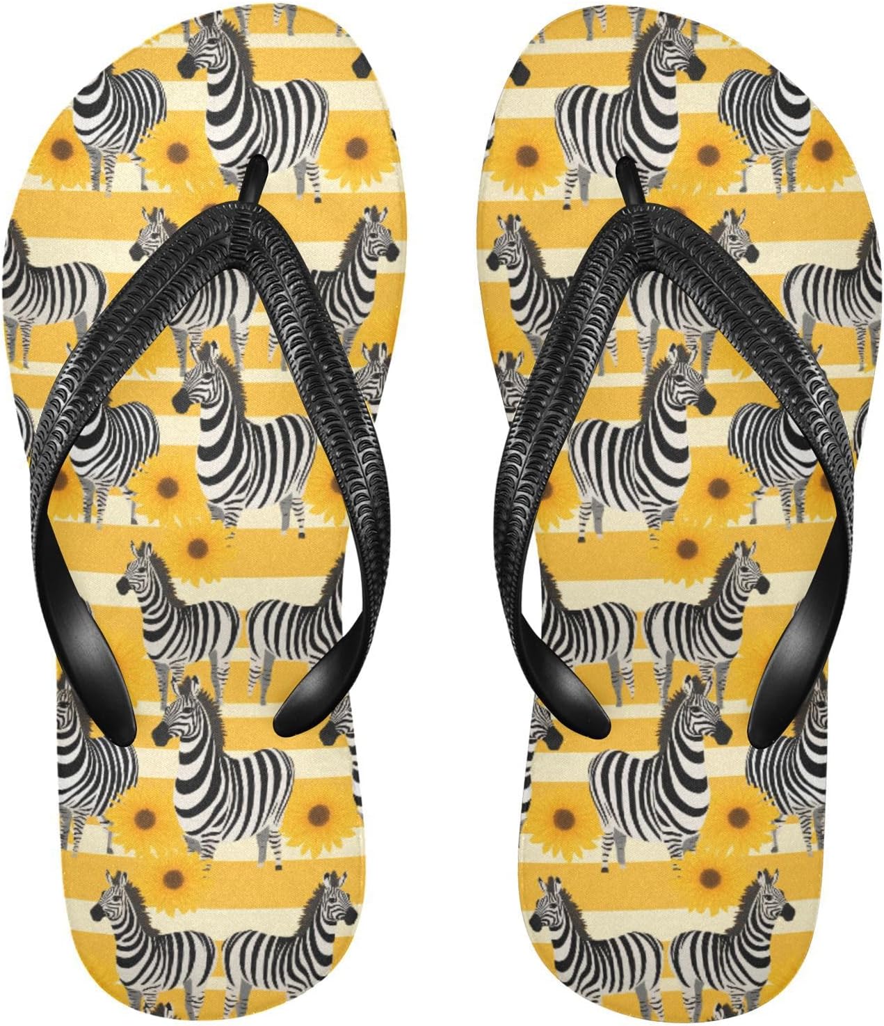 

Шлепанцы MNSRUU для женщин и мужчин, Zebra I 1955