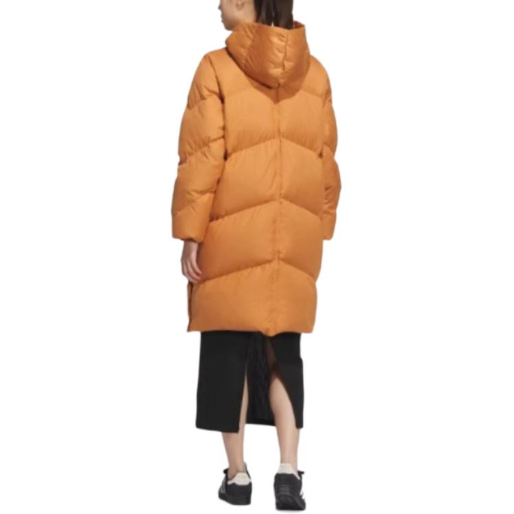 Adidas Originals Женская Пуховая Куртка Clover Series FW24 с Технологией Copper — фото 3