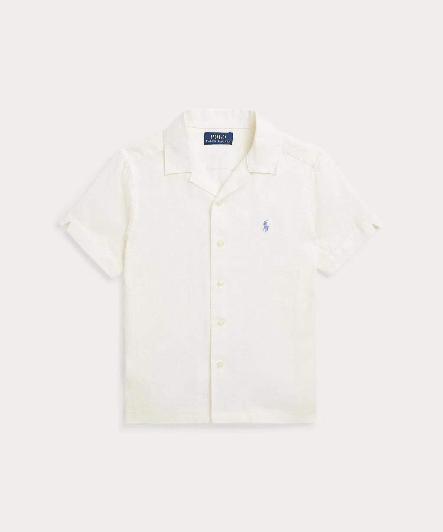 Детская рубашка POLO RALPH LAUREN CHILDRENSWEAR Linen Camp Shirt