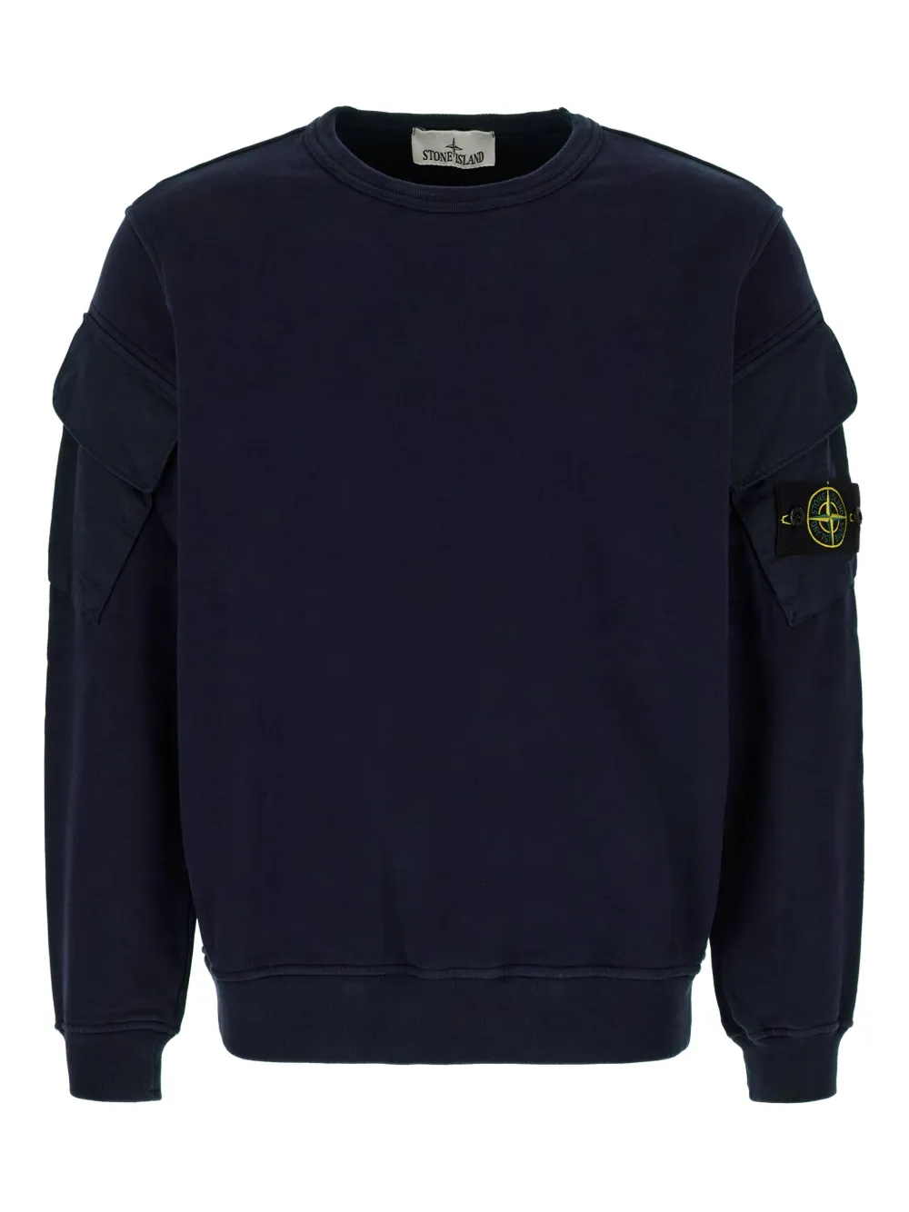 

Толстовка 6100008 с карманом Stone Island, синий