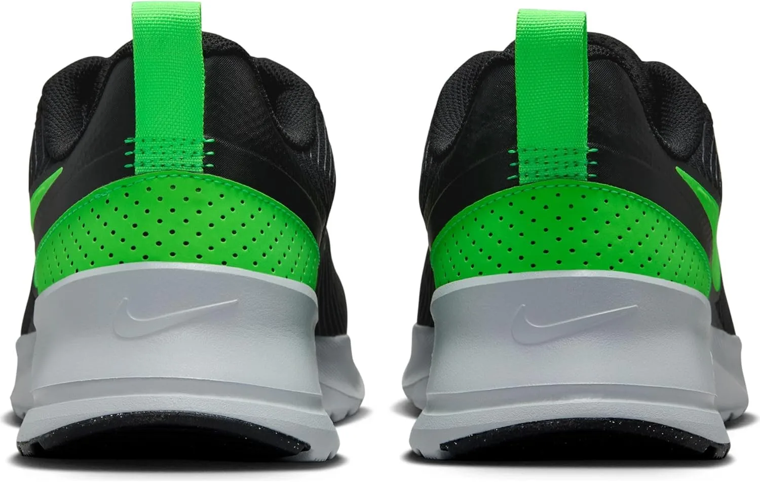 Мужские кроссовки Nike Air Max Nuaxis Na4 на шнуровке, черный/зеленый/серый — фото 3