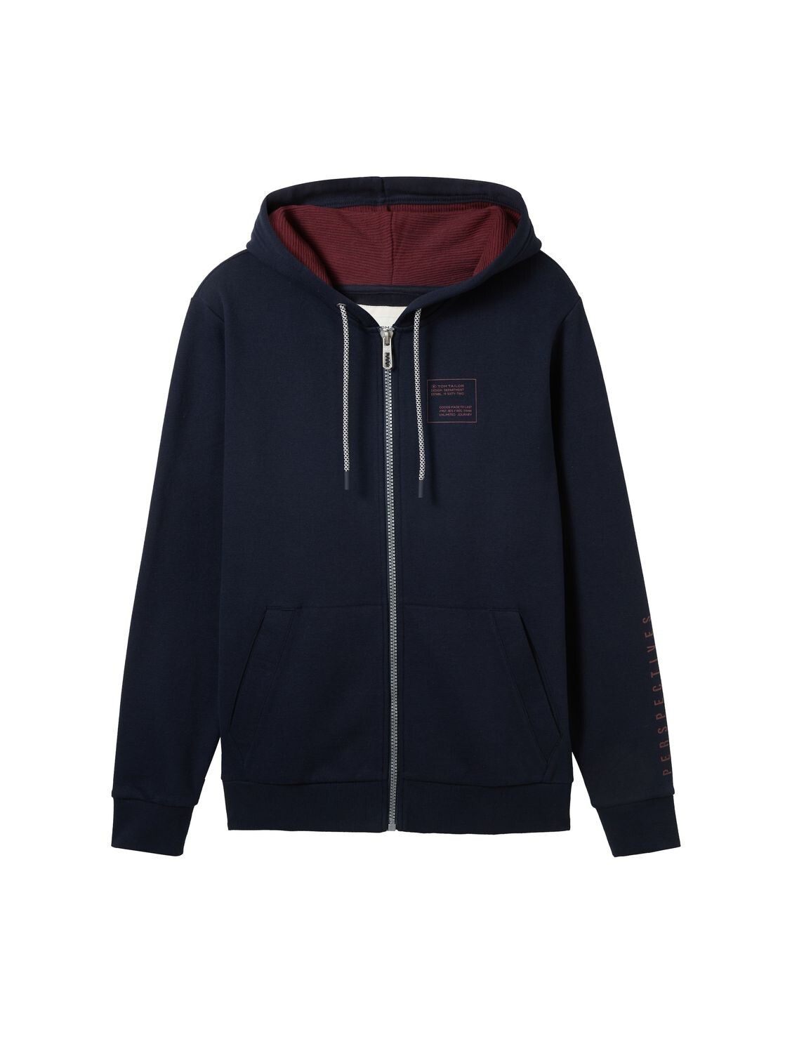 

Толстовка Tom Tailor ZIP BASIC, цвет verschiedene