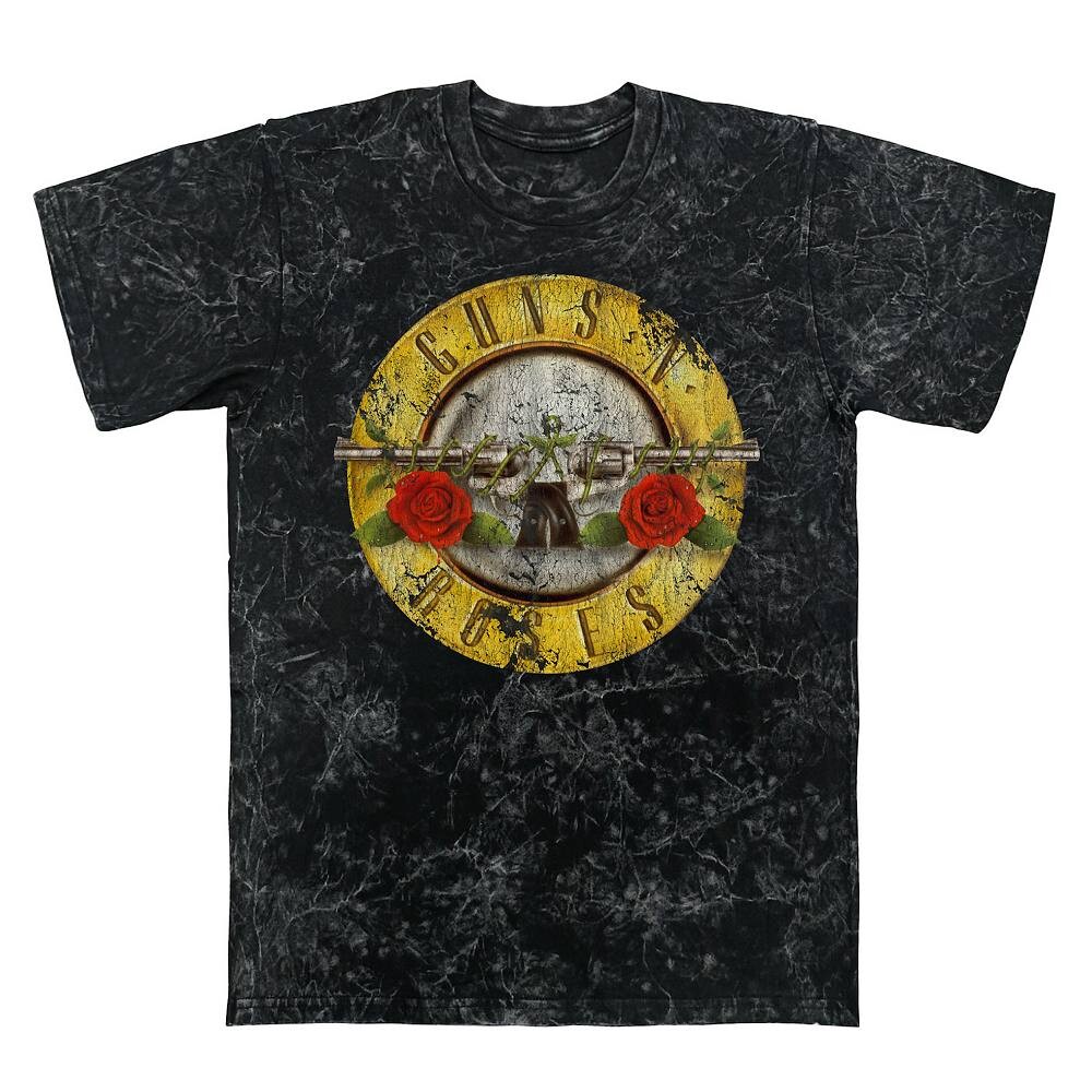 

Мужская футболка с рисунком Guns N' Roses Licensed Character, цвет Black Mineral Wash