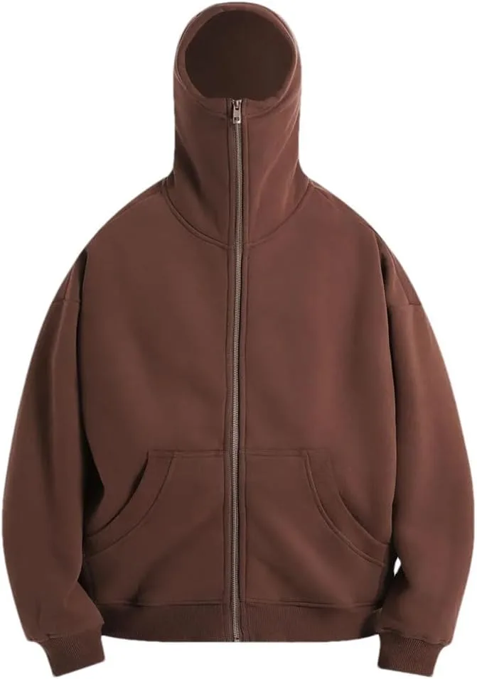 

Зимняя флисовая худи на молнии Unisex