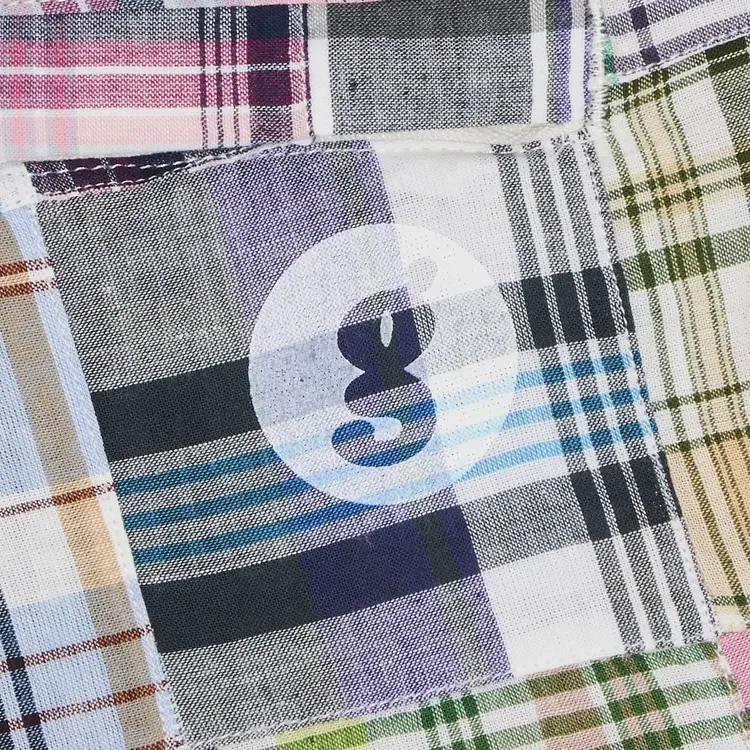 Спортивные брюки Supreme x Goodenough Patchwork Madras на молнии, разноцветные — фото 3
