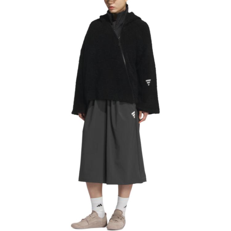 Топ FOS FW25 FUTURE STYLE KNITWEAR Women's Adidas, черный — фото 4