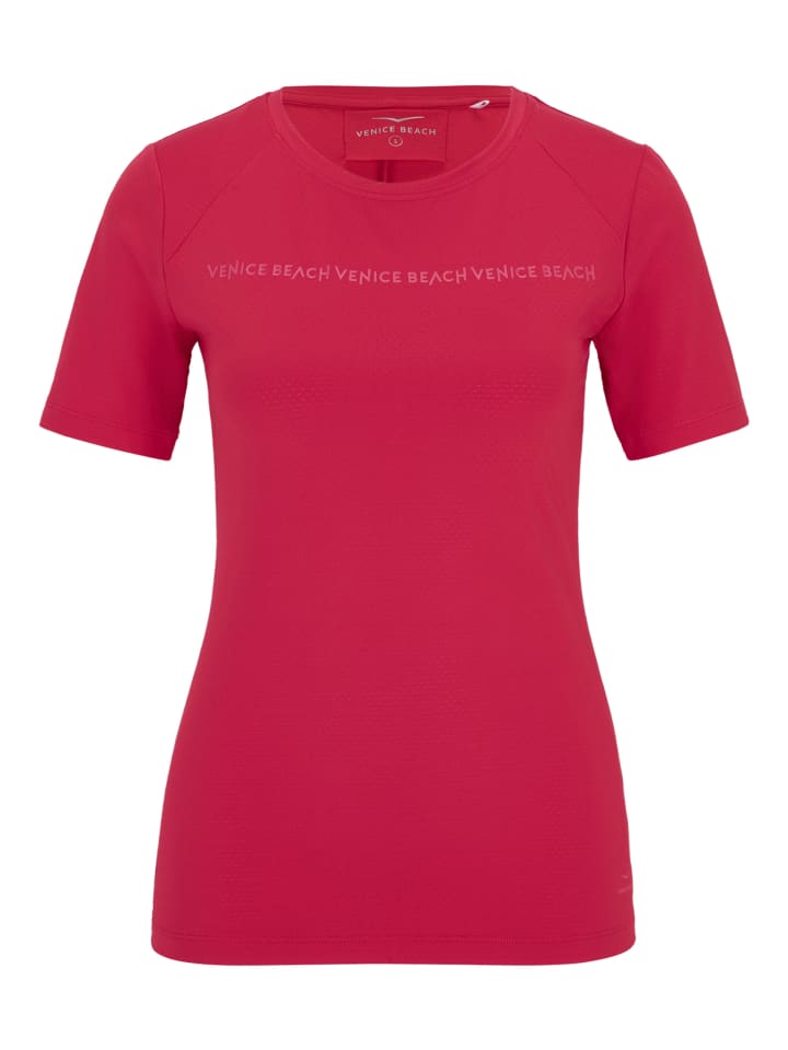 

Функциональная рубашка Venice Beach Rundhalsshirt VB Bex, цвет ruby red