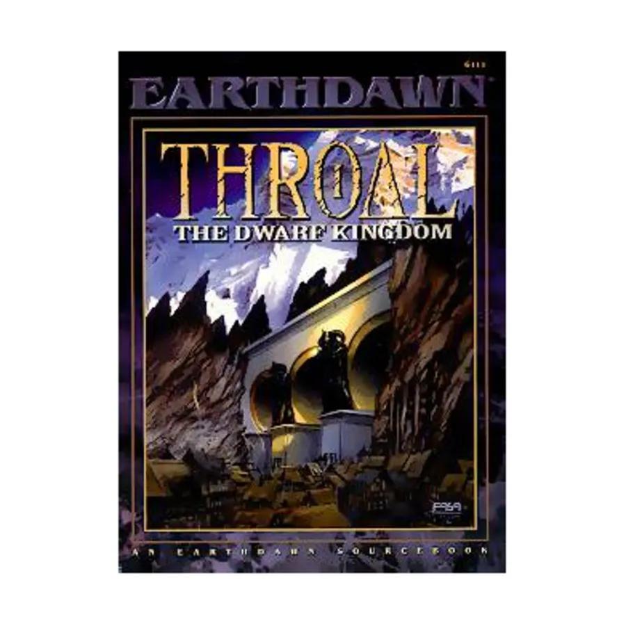 

Throal - The Dwarf Kingdom, Earthdawn (1st Edition) (FASA), мягкая обложка