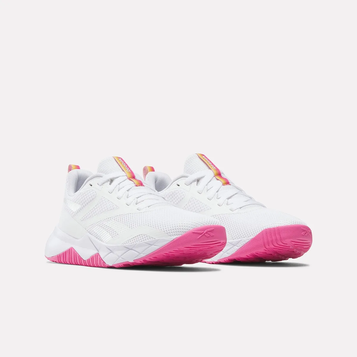 Женские кроссовки для тренировок NFX TRAINER Reebok, белый — фото 2
