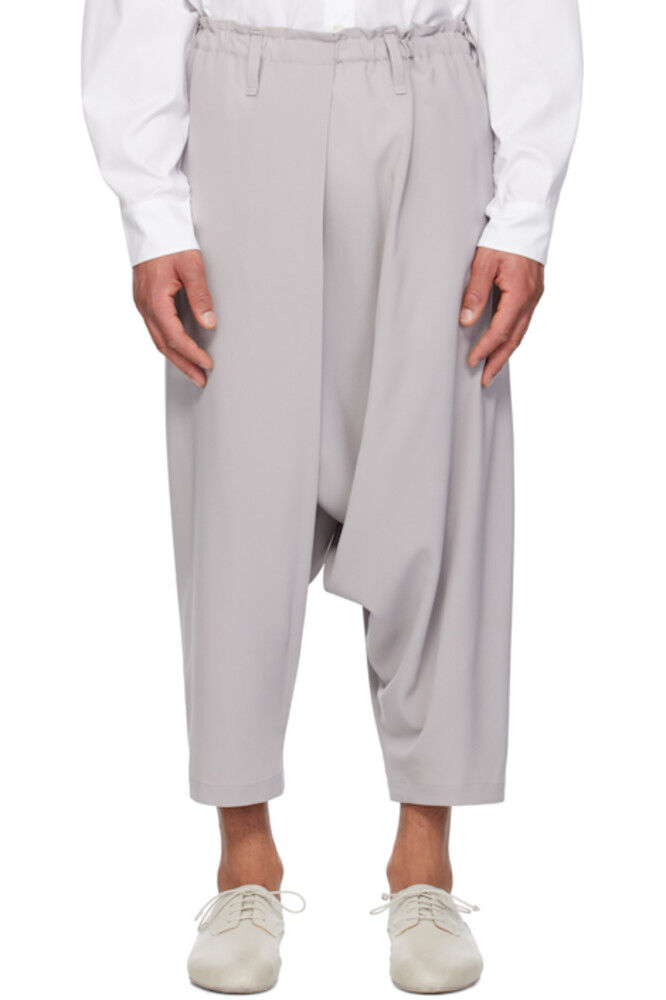 

Бежевые бесшовные брюки 1 132 5. ISSEY MIYAKE
