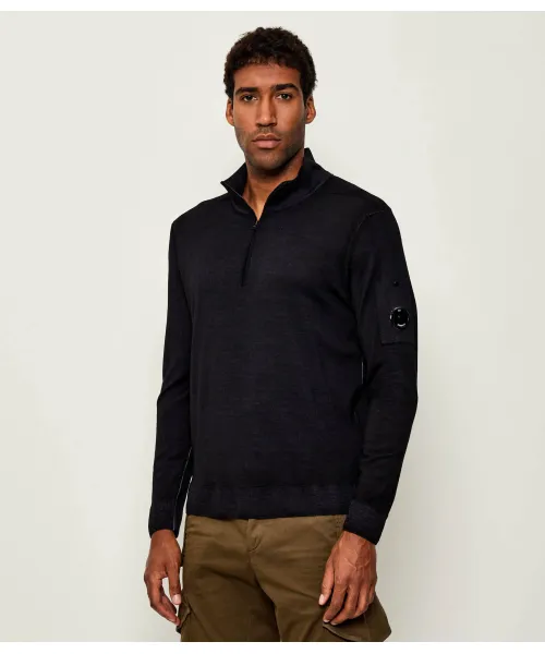 

Шерстяной свитер Regular fit C.P. Company, черный