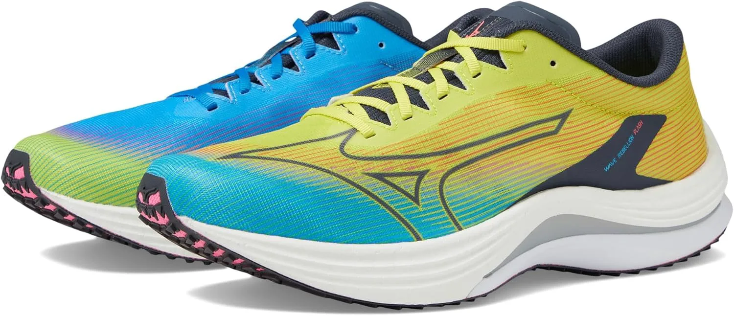 Мужские кроссовки Mizuno Wave Rebellion Flash, синий — фото 2