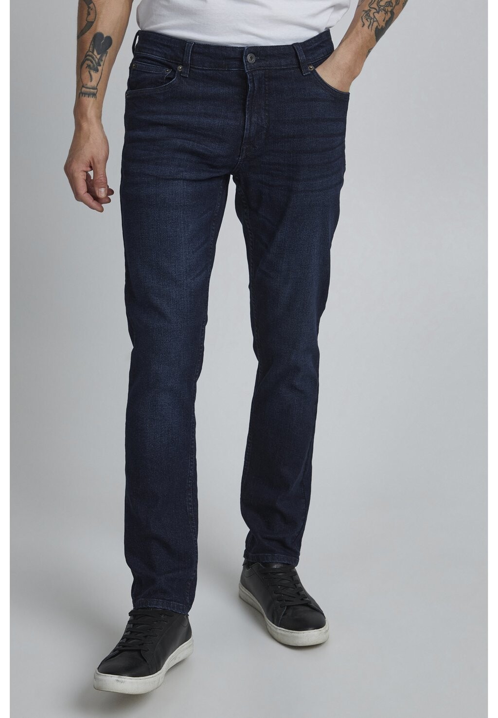 

Джинсы приталенного кроя Sdjoy Blue 202 Solid, цвет dark blue denim