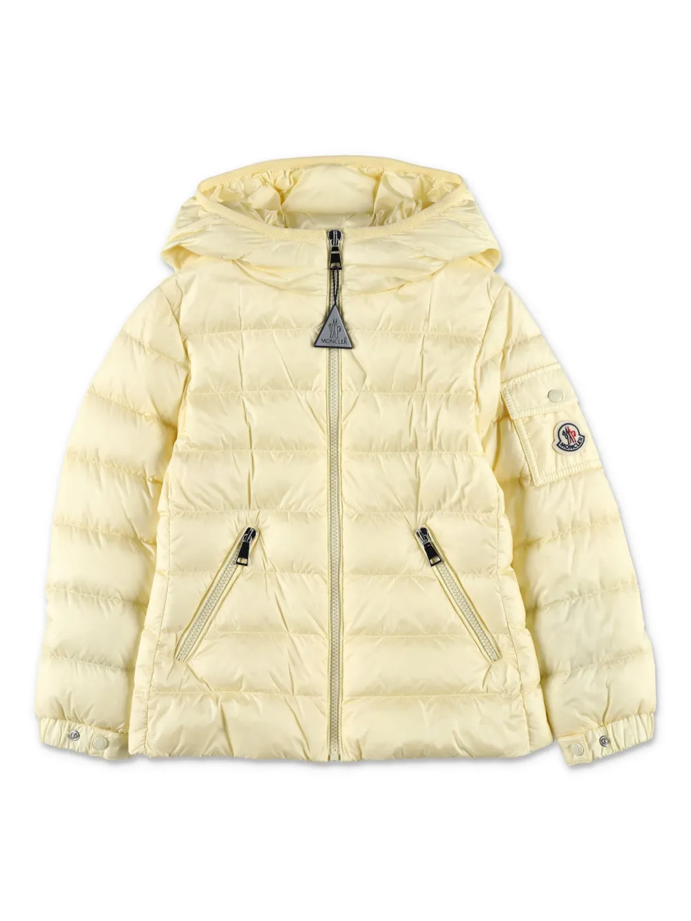 

Пуховик Gles Moncler Enfant, желтый