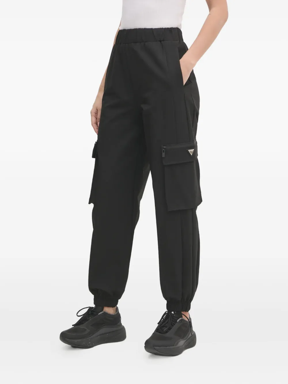 

Брюки карго GUESS USA, черный