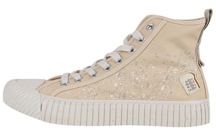 

Кеды Kappa Canvas Shoes Unisex High-Top Wheat Yellow