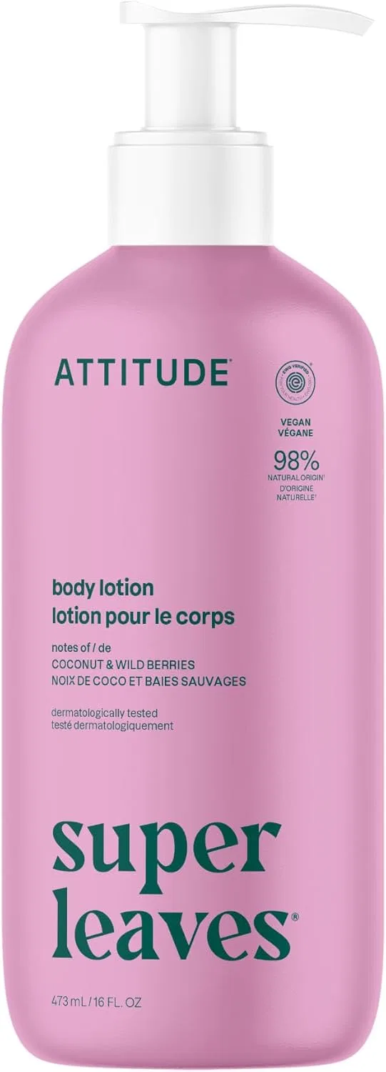 Лосьон для тела ATTITUDE с кокосом и дикой ягодой, 473 мл