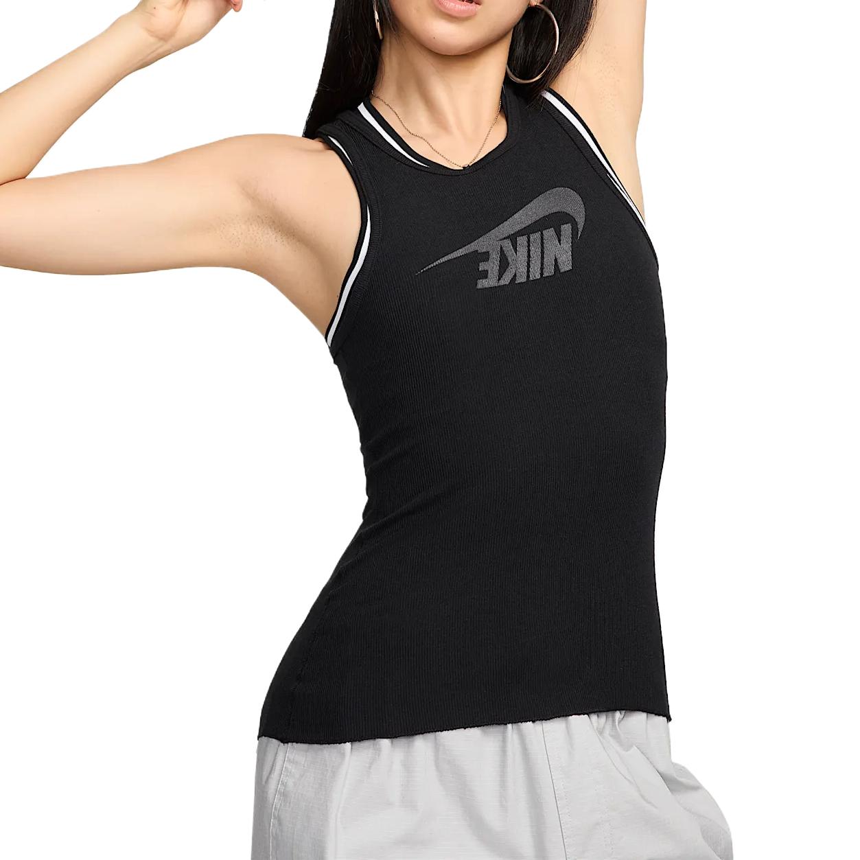Nike Спортивная майка Sportswear для женщин Black/Anthracite — фото 3