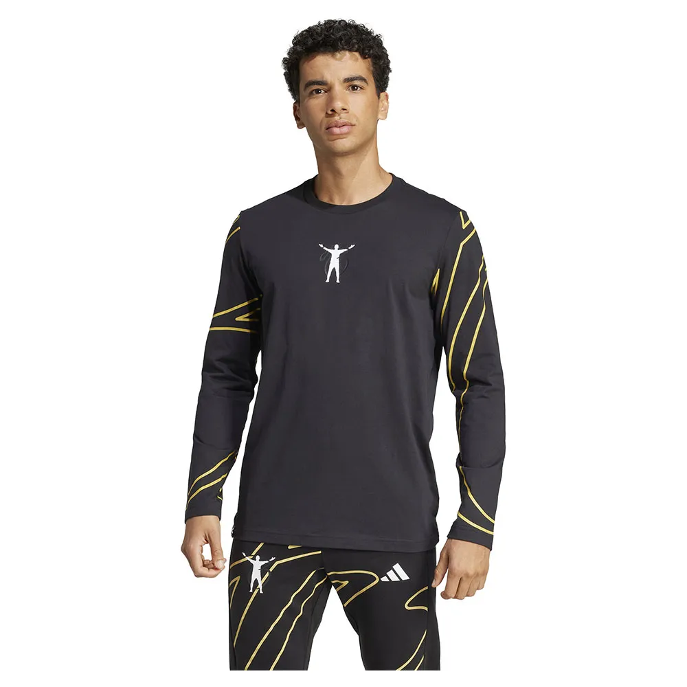 

Лонгслив adidas Jude Bellingham Culturewear, черный
