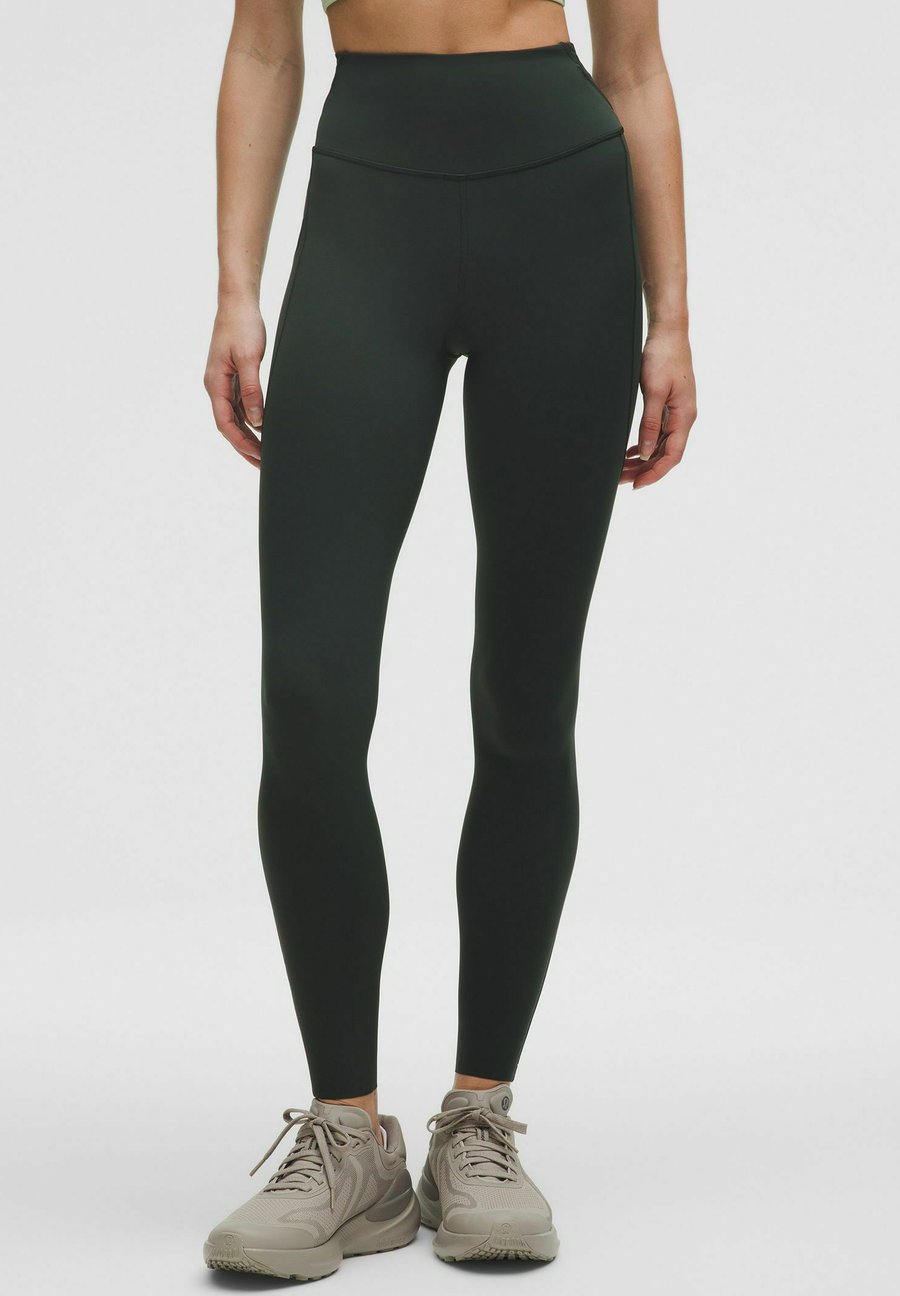 

Леггинсы lululemon FAST AND FREE HR 71CM, Rainforest Green/Green