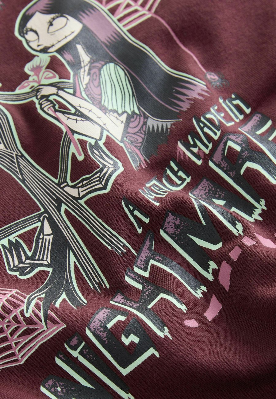 Толстовка Next LONG SLEEVE , Burgundy The Nightmare Before Christmas/Purple — фото 2
