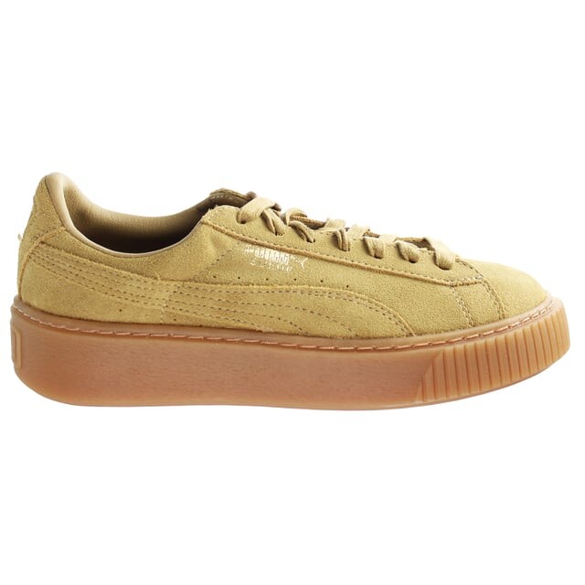 Женские кроссовки на платформе fl Puma, желтый