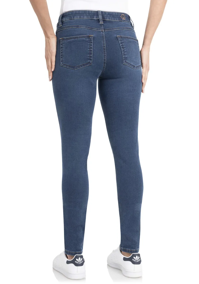 

Wonderjeans Джинсы скинни "Skinny-WS76-80", узкие, скинни, очень эластичные, синий