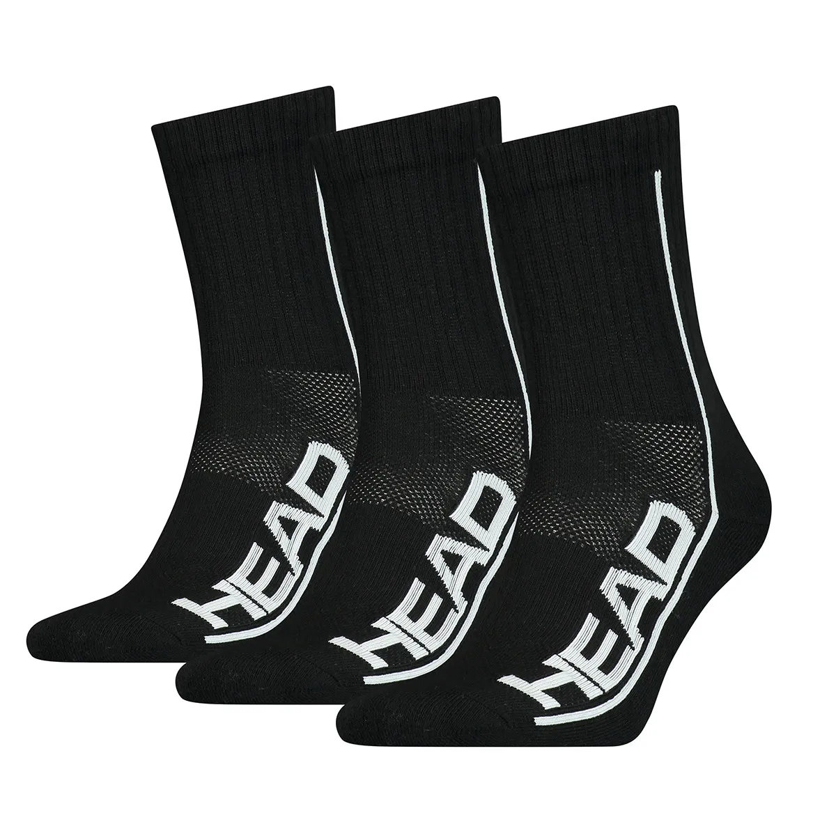 

Набор из 3 пар Performance Head, черный